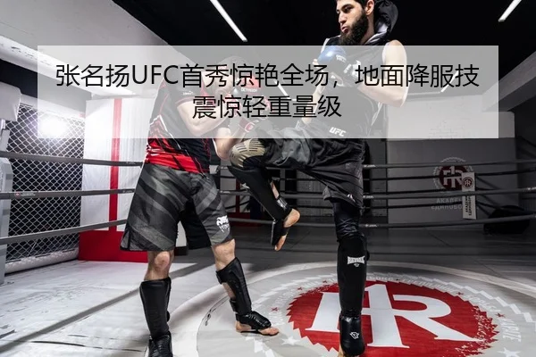 张名扬UFC首秀惊艳全场，地面降服技震惊轻重量级